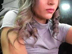 Latina Teen Renae Cruz Hot Solo Dildo Masturbation