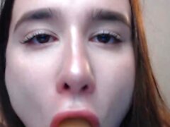 Awesome Lady Love Greek Live