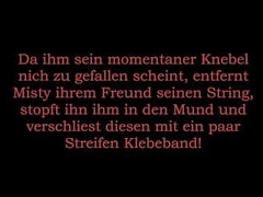 WSBP - Nacked kille Knuten samt Gagged på sängen ! (Full version)