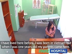 FakeHospital Vackra Vietnamesiskt tålamod ger läkare ett sexuella belöna