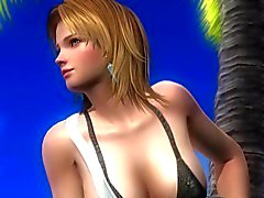 Tina d'Armstrong - DOA5 - pose nue - ballots en 3D