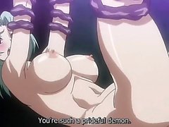 Horny action, mystery, drama anime clip with uncensored big