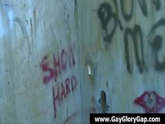 Gay hardcore gloryhole sex porn and nasty gay handjob 13