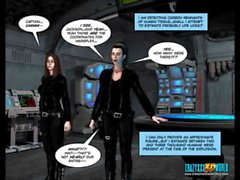 Bandes dessinées en 3D : Galacticus quatre