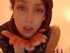 Italienischem Babe Fingersatz on cam