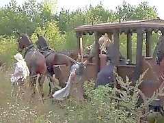 Dämpfende heißen Dreier mit einem wunderschönen blonden