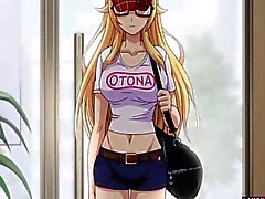 Big titted Hentai blondi