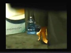 Classic början av 2000 Candid Shoeplay video
